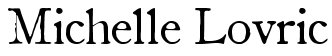 Michelle Lovric