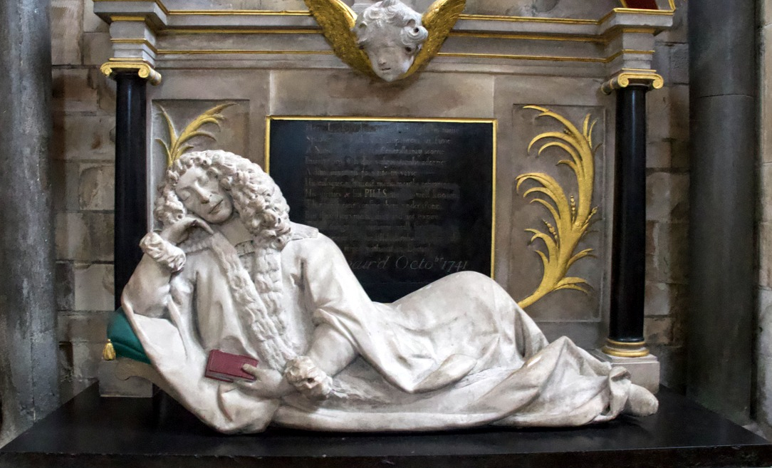 Lockyer's tomb in Southwark Cathedral